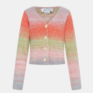Ombre Button Up Cardigan
