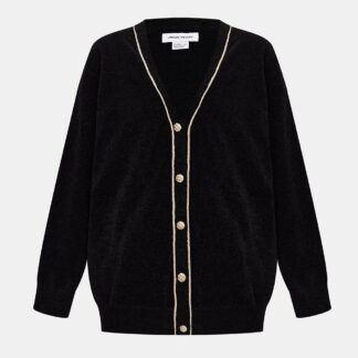 Button Up Drop Shoulder Cardigan