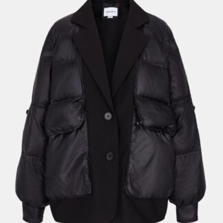 Tie Front 2-in-1 Down Jacket